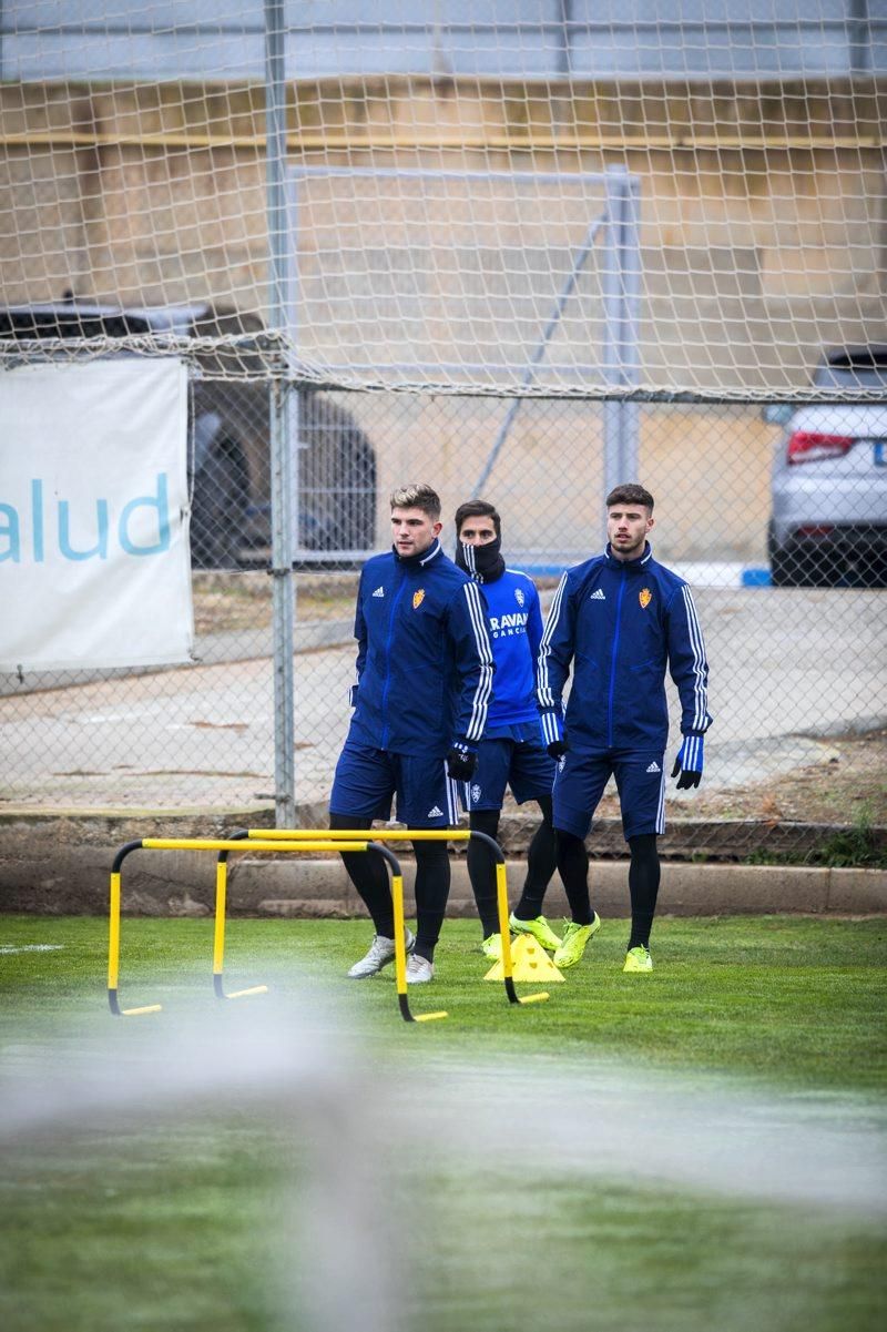 Entrenamiento del Real Zaragoza de hoy 30 de diciembre