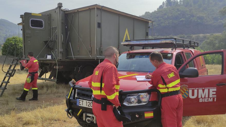 Incendio en Extremadura | La extinción en Las Hurdes se complica por las reactivaciones