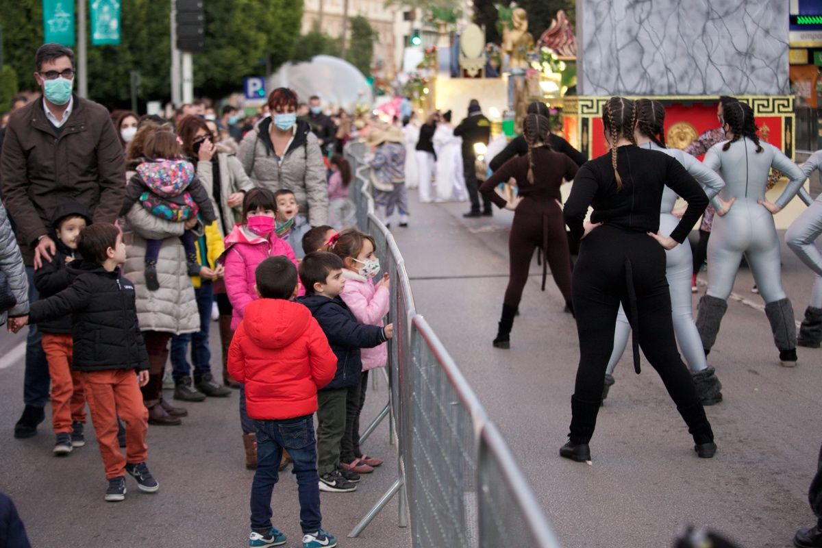 Cabalgata estática de los Reyes Magos en Murcia