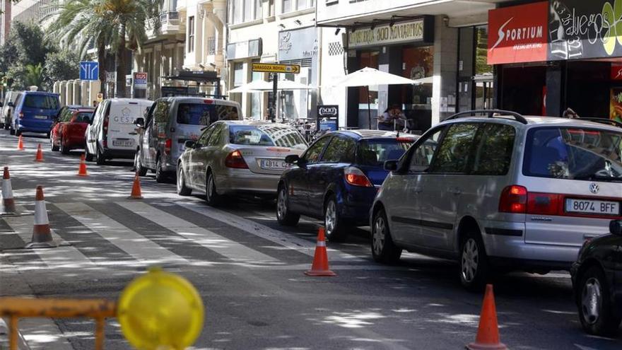 Las obras del carril bici de Sagasta provocarán afecciones al tráfico el lunes