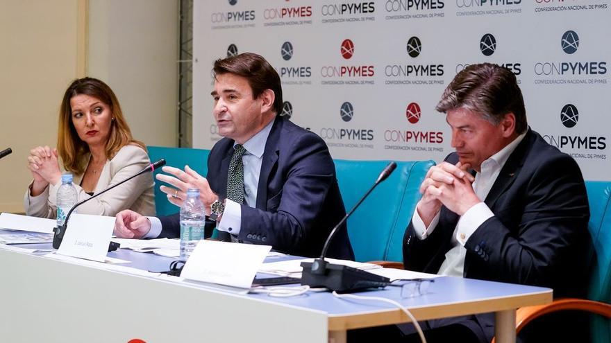 Presentación de Conpymes, una nueva patronal de pymes y autónomos de España.