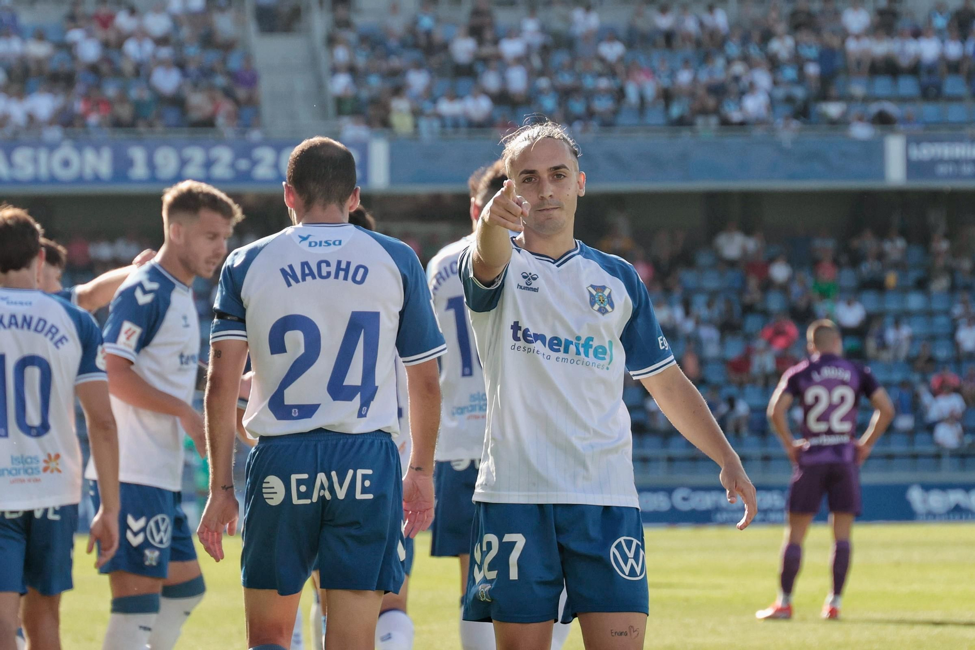 Partido de Liga CD Tenerife-Real Valladolid