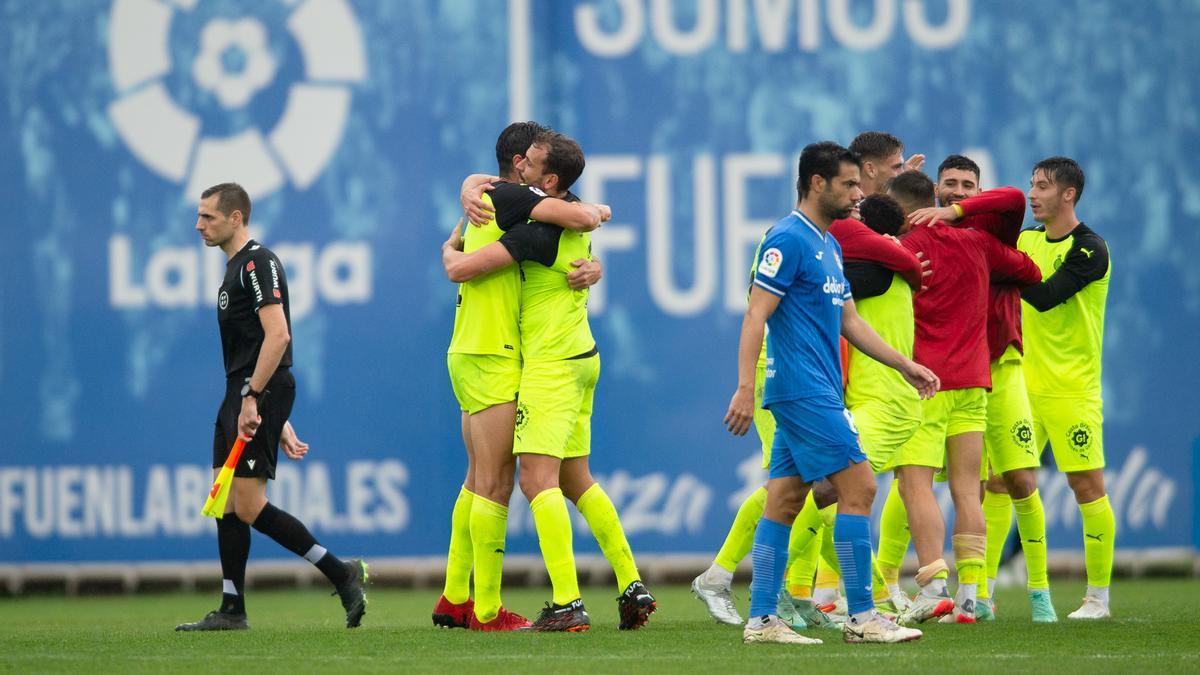 Victòria del Girona a Fuenlabrada