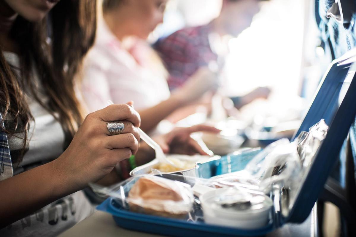 Comida en el avion