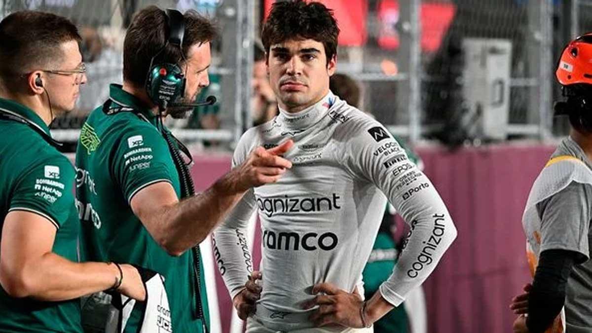 Lance Stroll, en el Gran Premio de México 2023