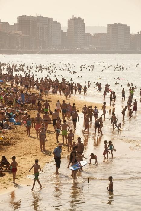 Ola de calor en Asturias