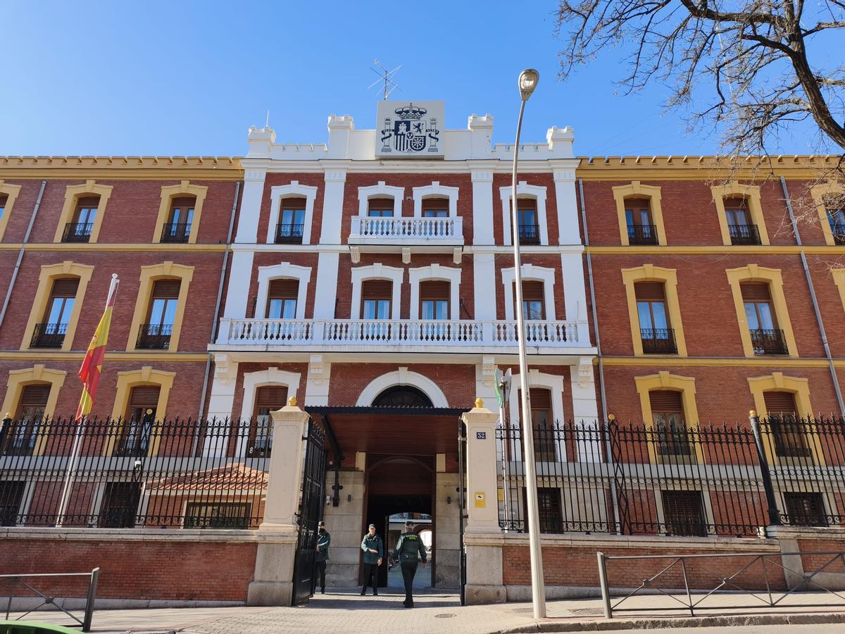 Acuartelamiento en la zona de Delicias en Madrid donde se realizan identificaciones de adn.