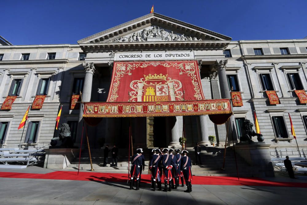 Apertura de las Cortes de la XII legislatura