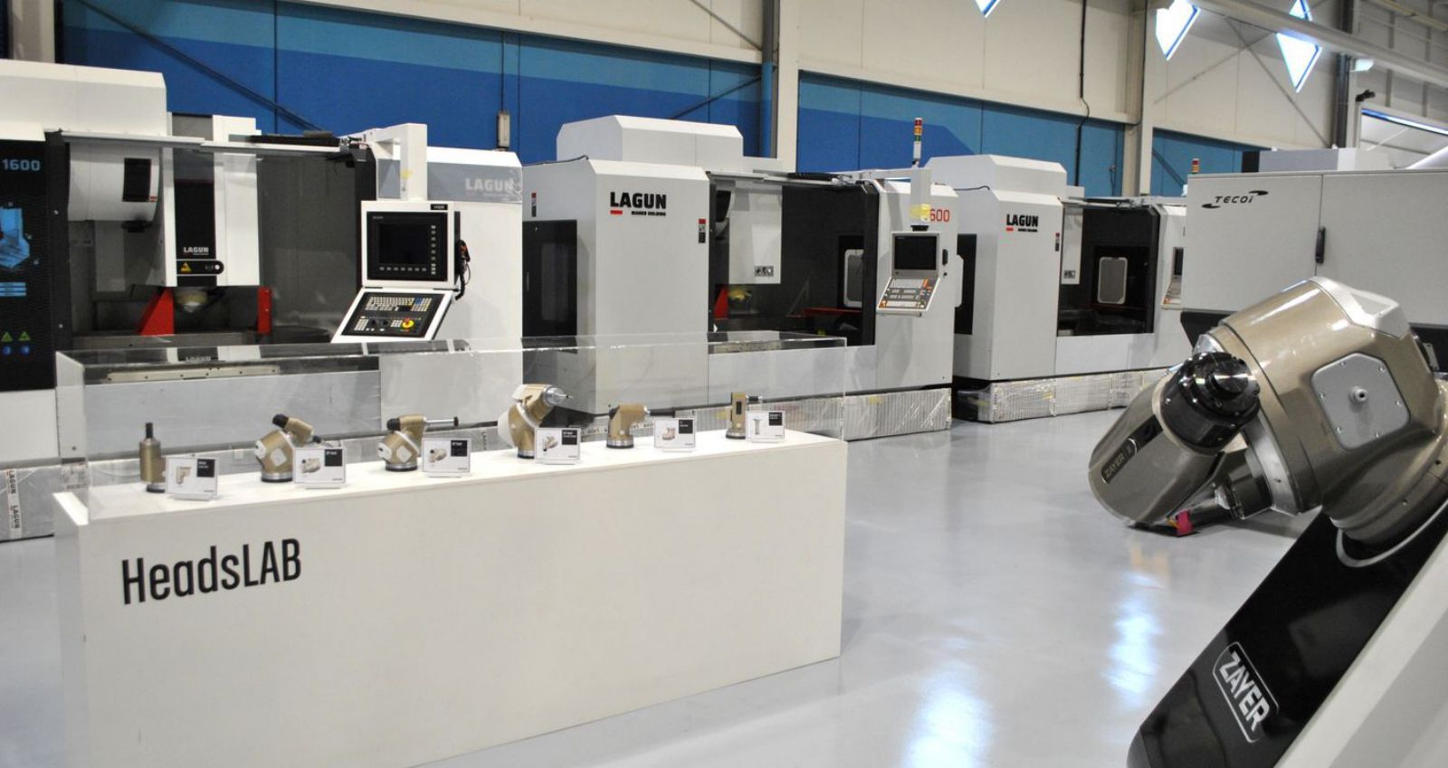 Equipamiento en las instalaciones de Corzosa.