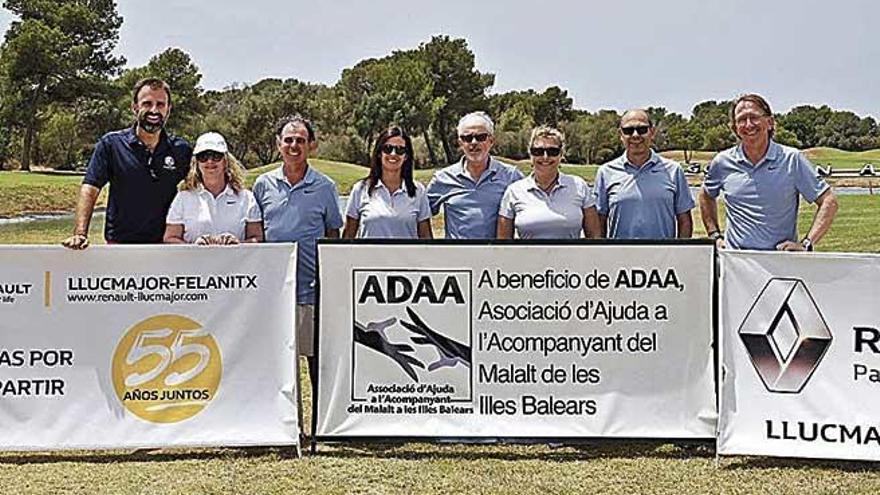 Representantes de Renault Llucmajor, ADAA y Arabella Golf.