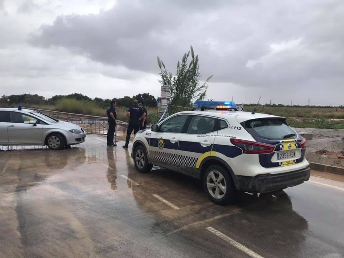 En directo | Más de 200 militares trabajan en las incidencias provocadas por la gota fría en Orihuela