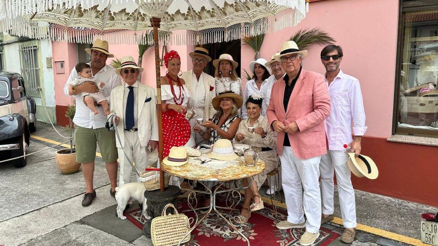 La “cubana” Corina Porro y sus amigos disfrutan de la fiesta indiana de Ares