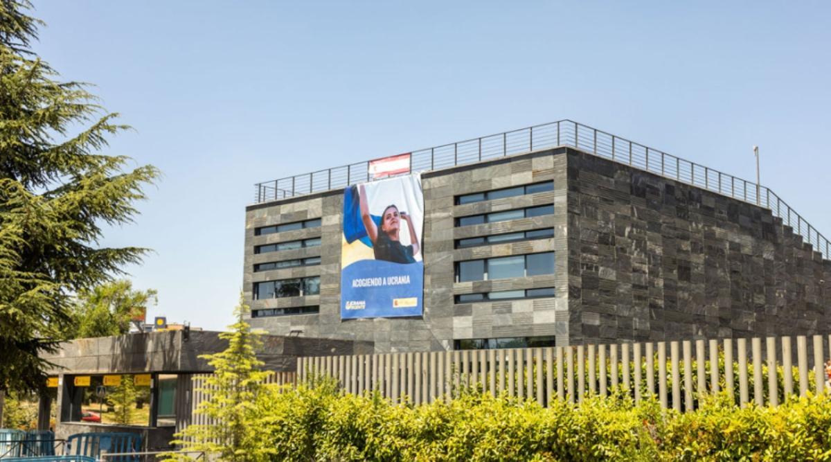 El centro de inmigrantes de Pozuelo de Alarcón, en una imagen de archivo