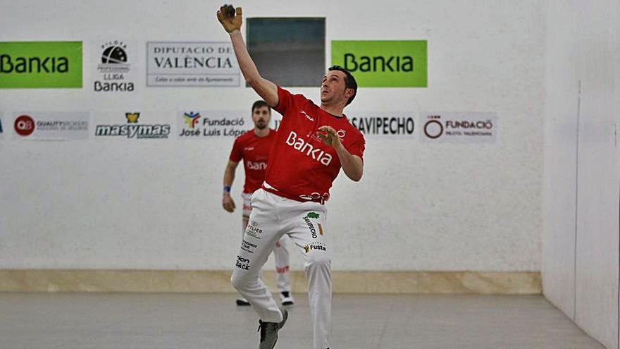 Tomàs II en la final de la passada Lliga d’escala i corda. | FUNPIVAL