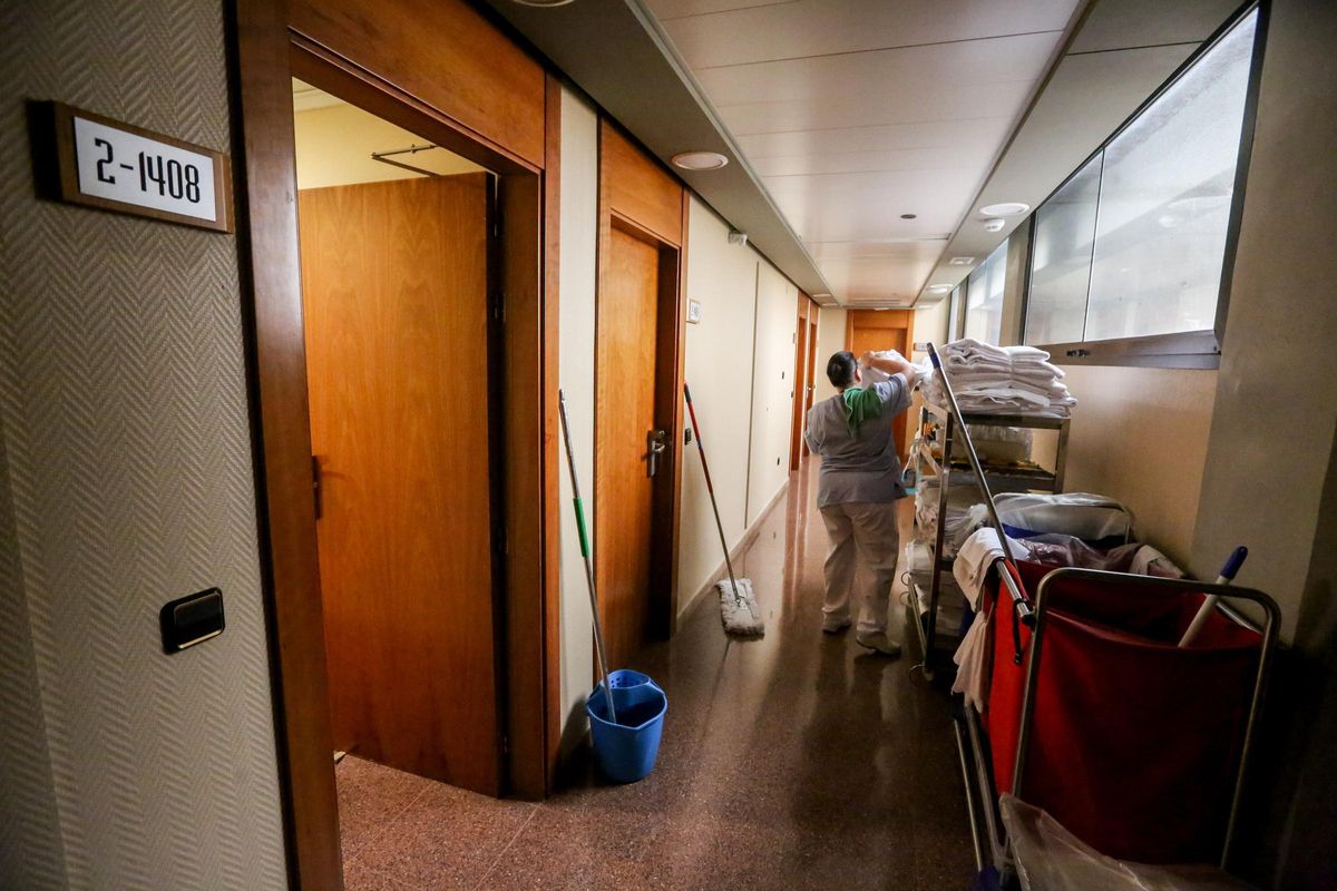 La categoría más numerosa es la que agrupa a las camareras de piso