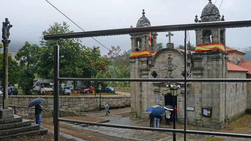 La lluvia deslució la jornada, pero no condicionó el desarrollo de ninguna actividad. // Gonzalo Núñez