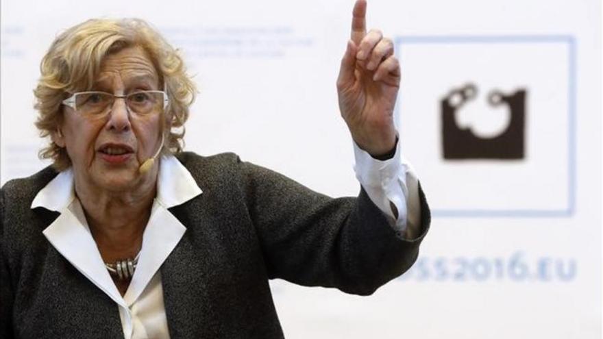 Carmena declara una cuenta bancaria más que en el 2015 y 50.000 euros menos en acciones