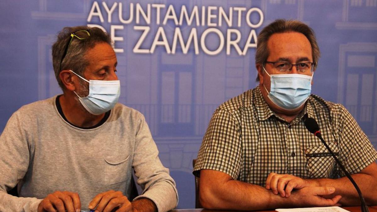 Romualdo Fernández y Francisco Guarido. | LOZ