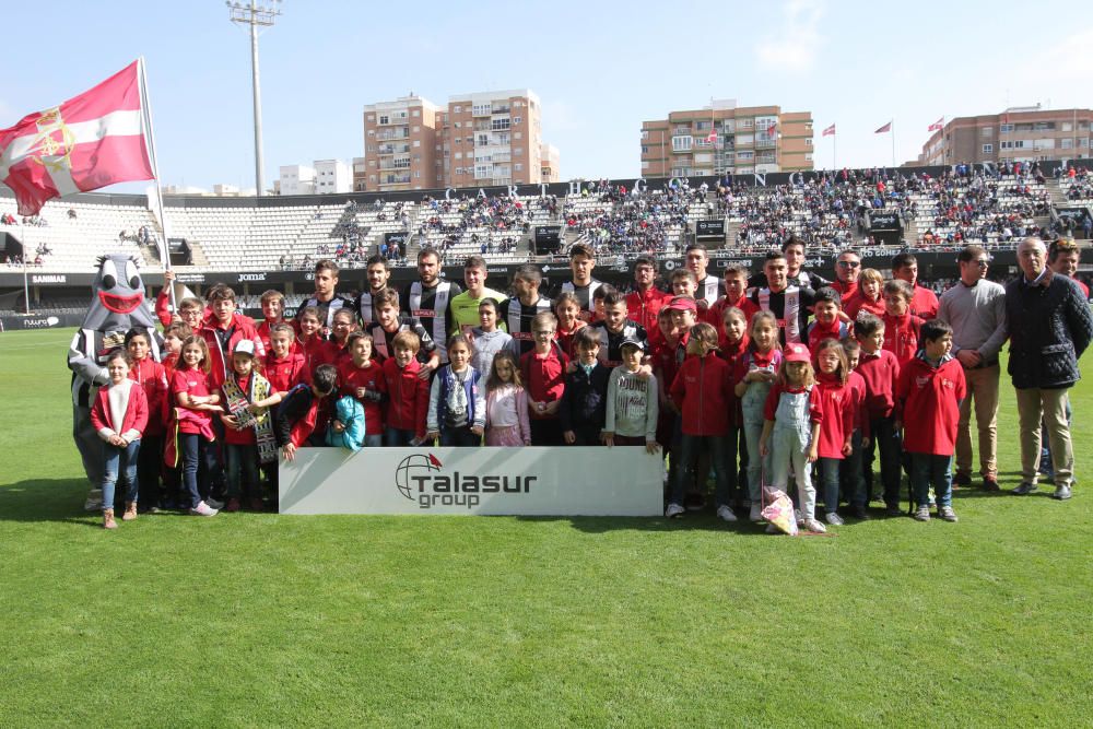 Partido entre el Cartagena y el Melilla