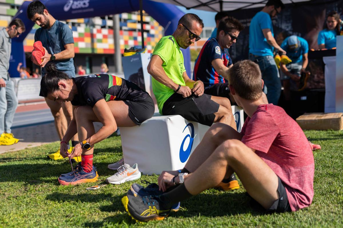 Primeras pruebas de los corredores participantes en la ASICS Penyagolosa Trails.