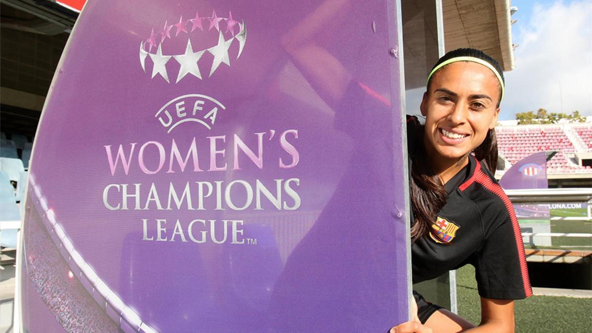 Andressa Alves sueña con ganar la Champions con el Barça