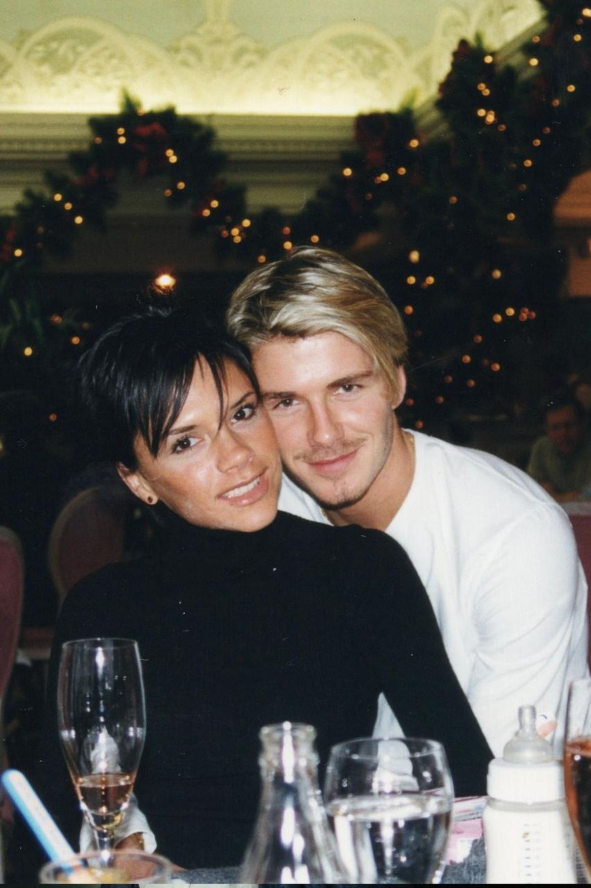 Victoria Beckham con su esposo, David Beckham.