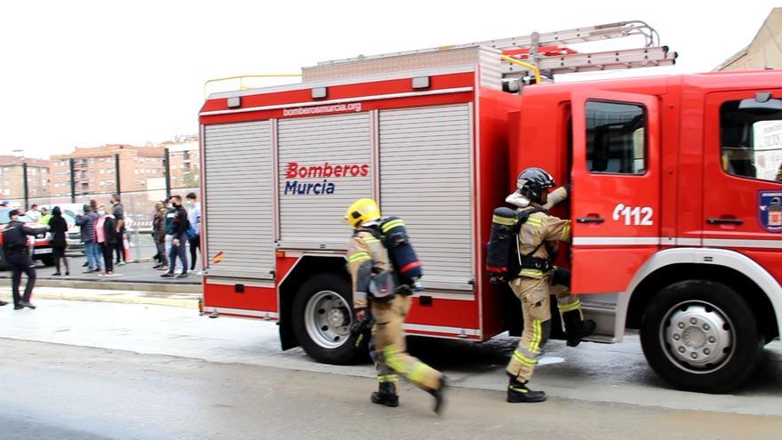 Adif realiza un simulacro de emergencia en el túnel de acceso a Murcia