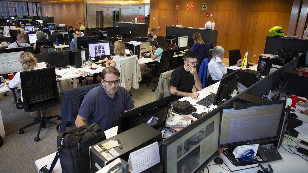 Redacción de EL PERIÓDICO en L'Hospitalet