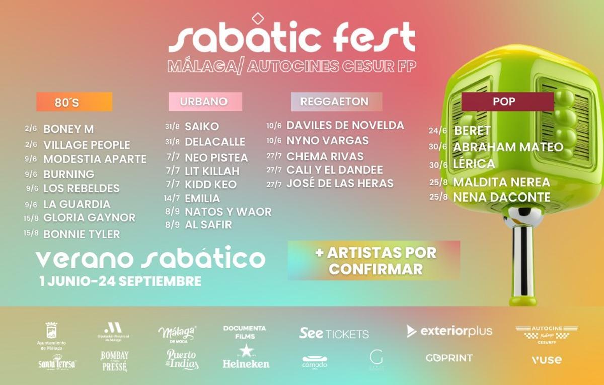 Cartel de la primera edición de Sabatic Fest