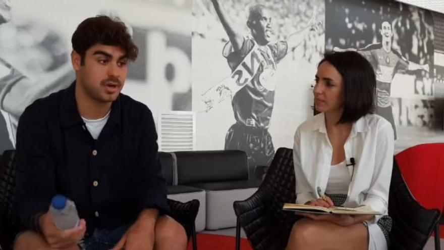 Entrevista en directo a Abdón Prats, jugador del Real Mallorca