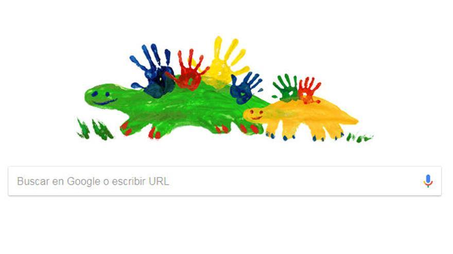 El &#039;doodle&#039; de Google por el Día de la Madre&#039;.