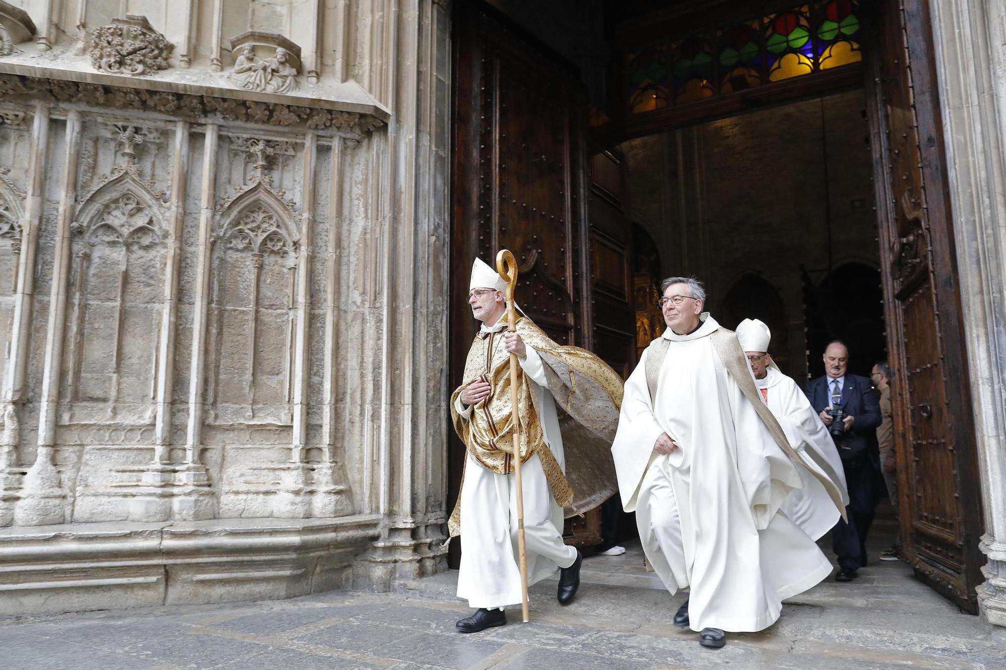 Ordenació d'Octavi Vila com a nou bisbe de Girona,