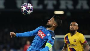 Lorenzo Insigne va cumpliendo etapas para medirse al FC Barcelona