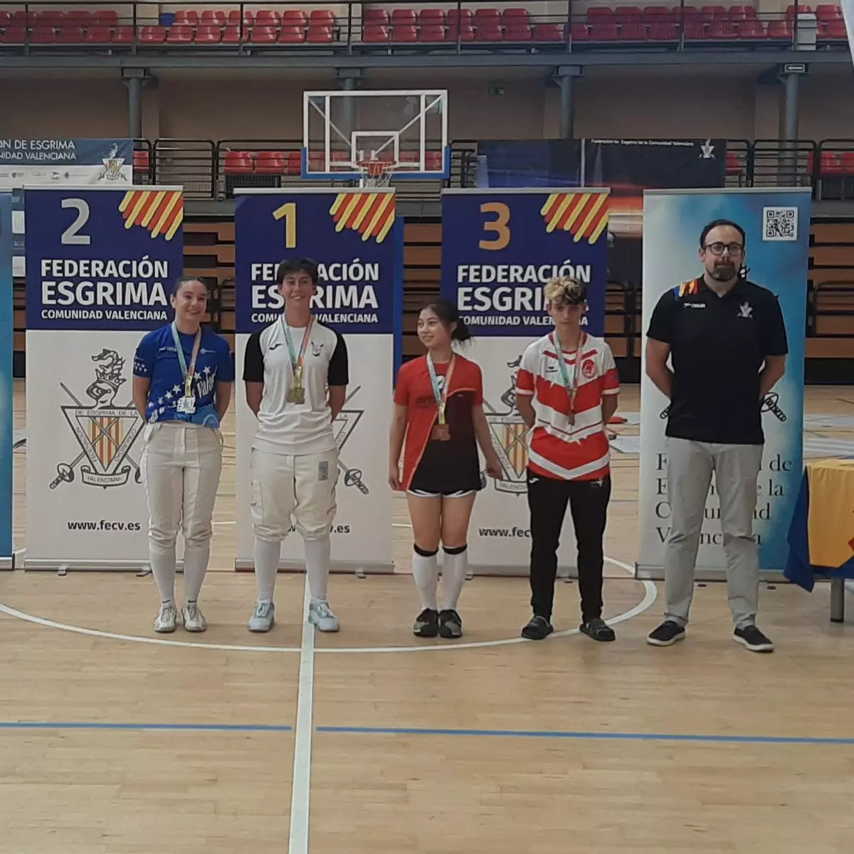 La esgrimista Nerea Thual se corona campeona de la Comunitat Valenciana