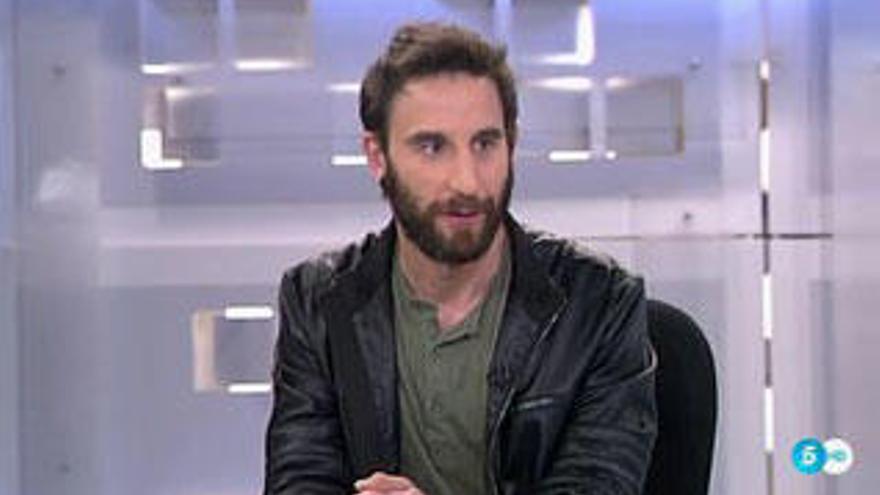 Dani Rovira en Informativos Telecinco.