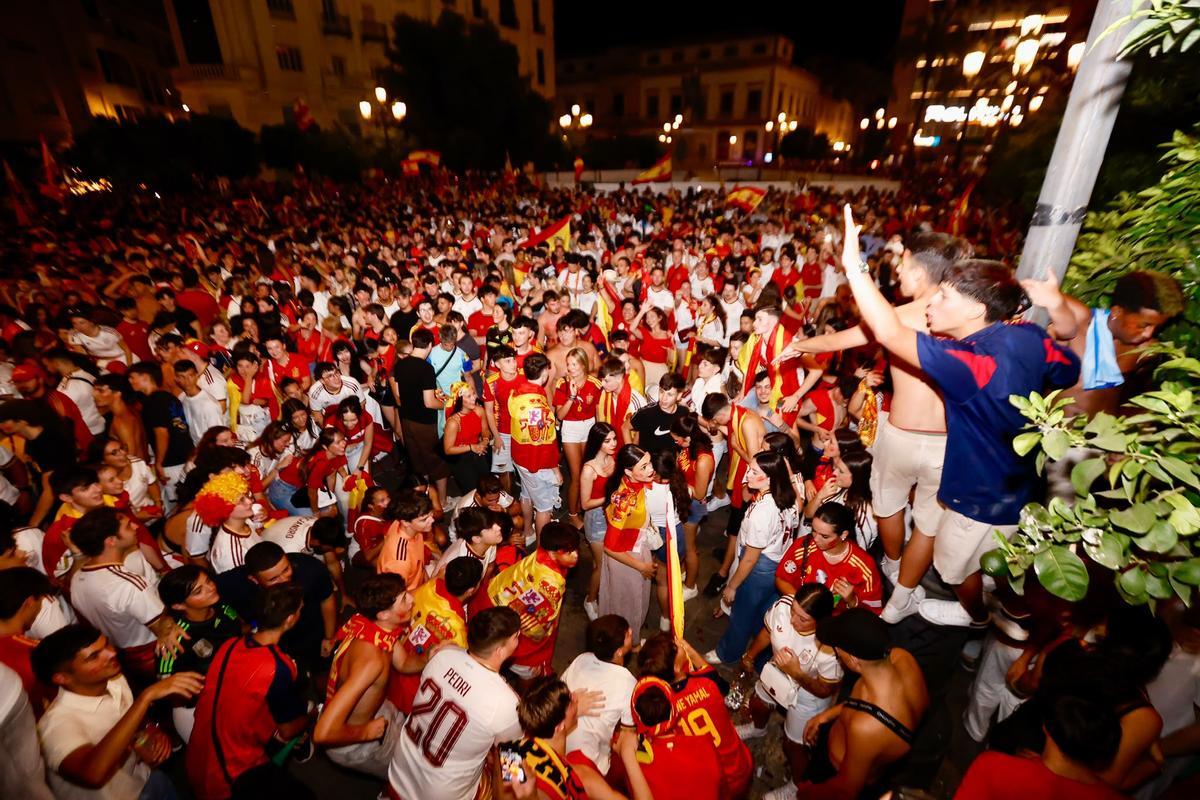 ¡España, campeona del mundo! Córdoba celebra en Las Tendillas el triunfo ante Argentina