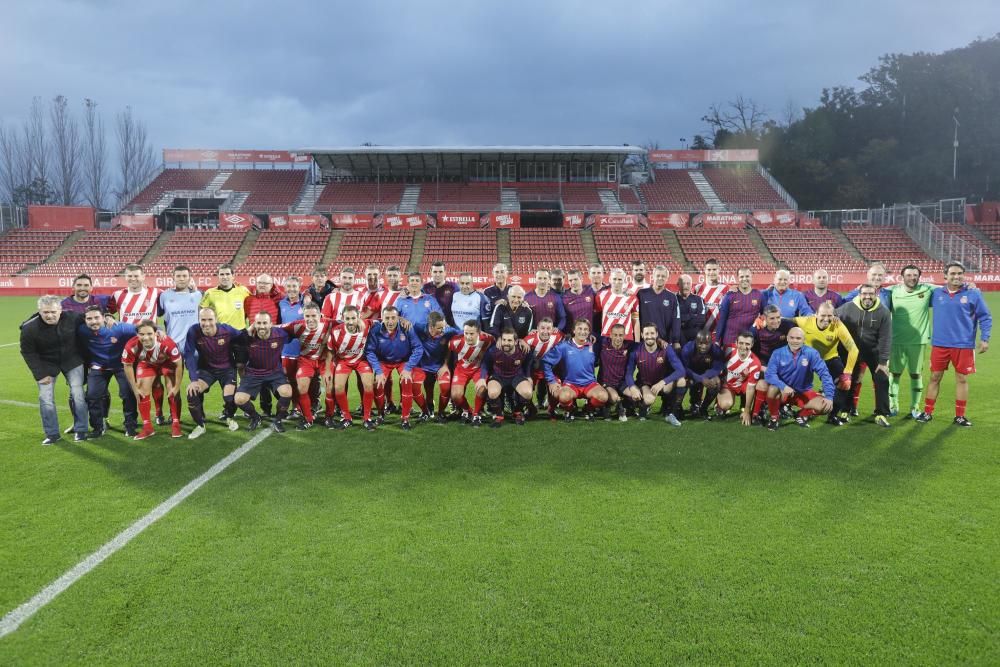 Partit entre veterans del Girona i del Barcelona