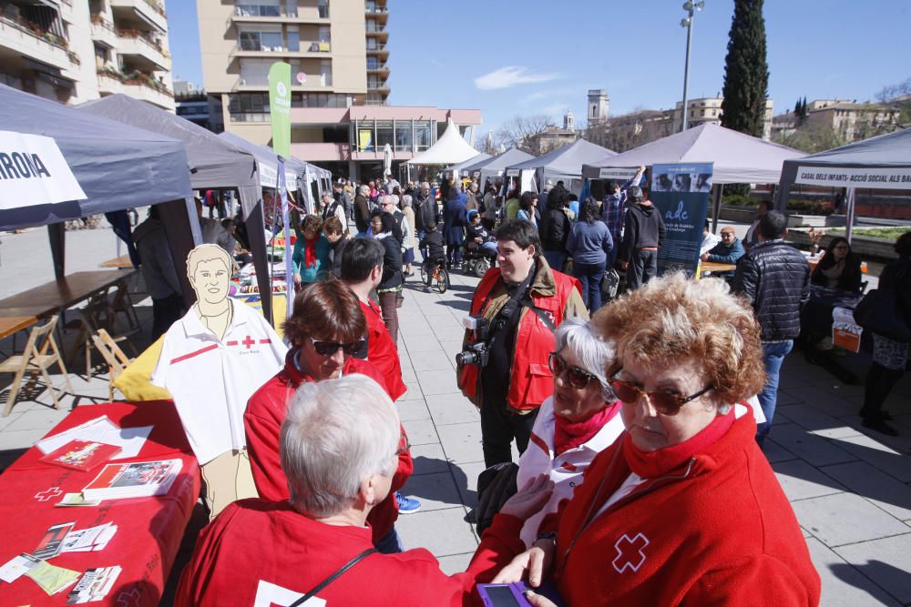 Fira d''entitats i voluntariat a Girona