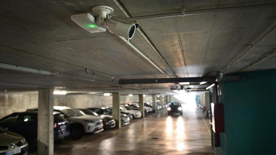 El parking del puente Trujillo de Plasencia estrena cámaras de vigilancia