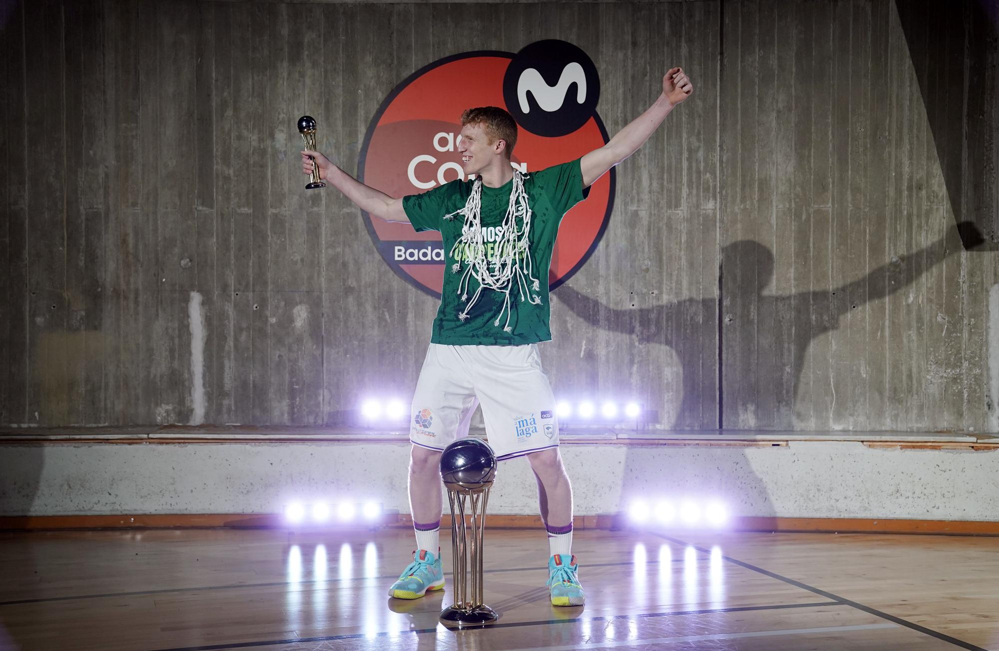 Unicaja: Los campeones de la Copa del Rey posan con el trofeo