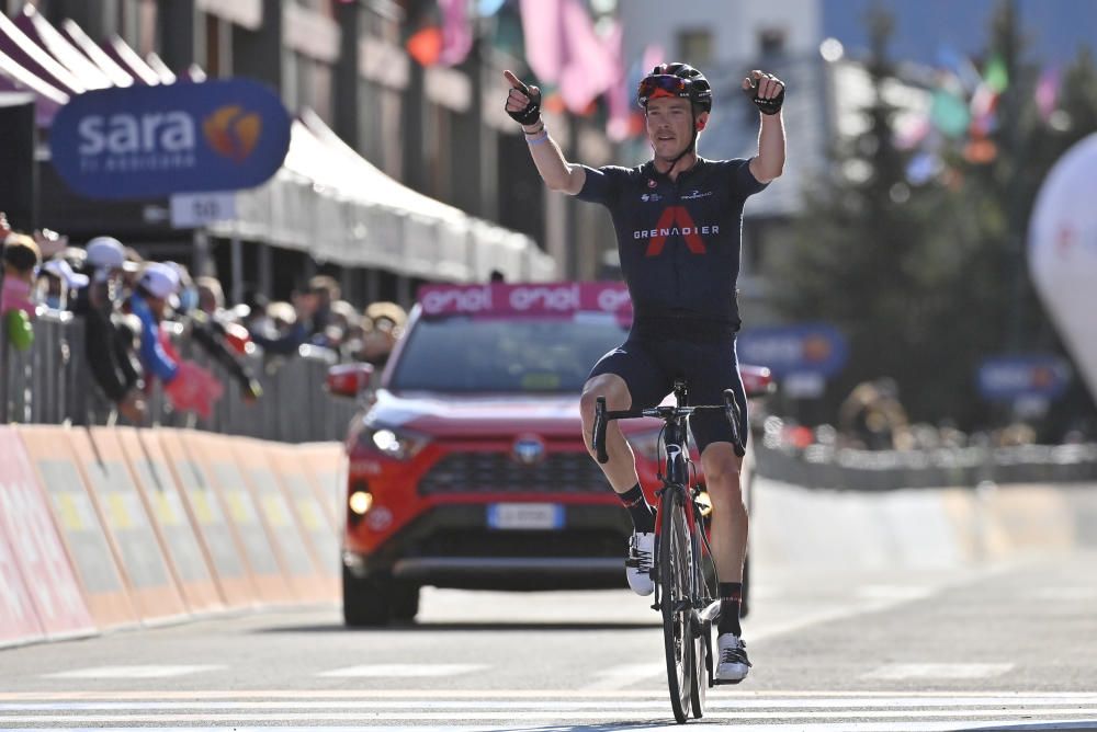 Las imágenes de la 20ª etapa del Giro de Italia