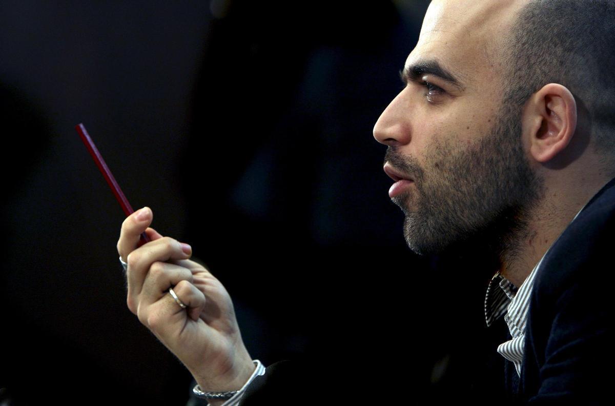 El periodista y escritor Roberto Saviano.