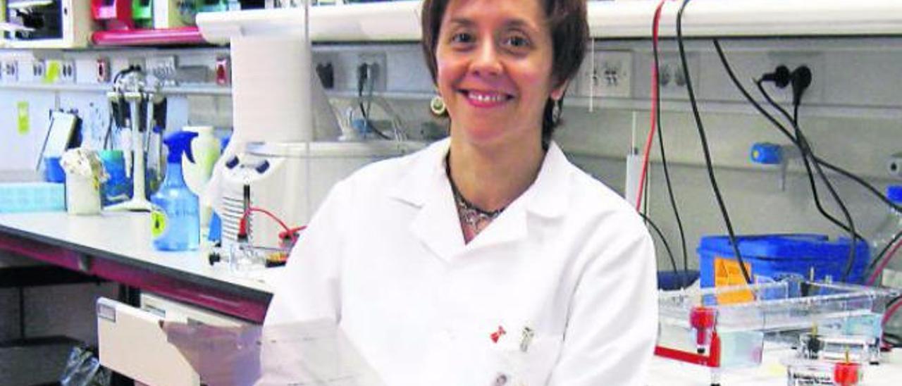 La investigadora Marisol Soengas en su laboratorio del CNIO.