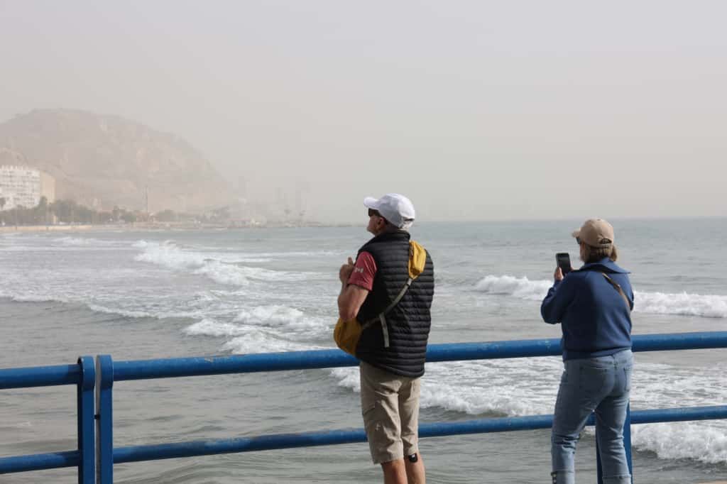Calima en Alicante