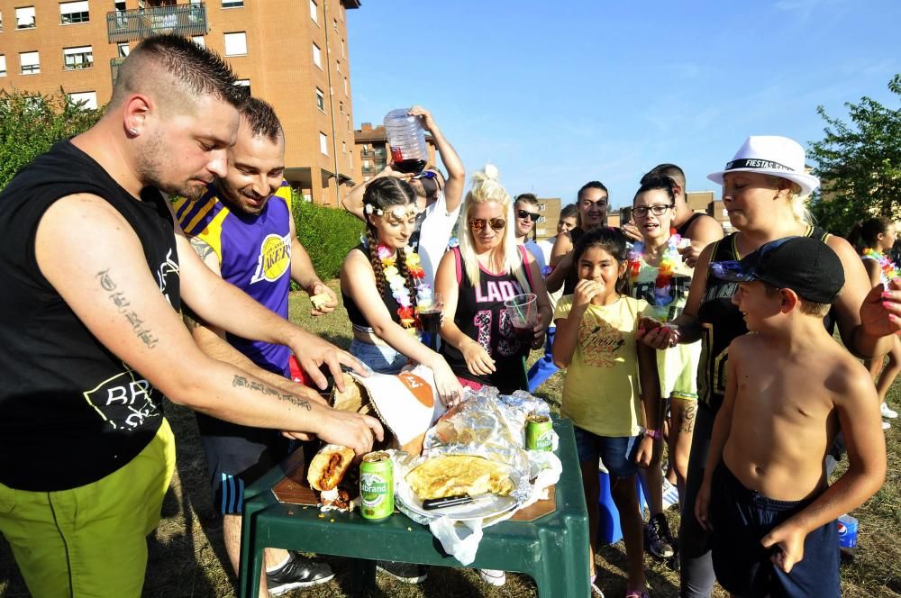 Jira de las fiestas de San Martín en Riaño