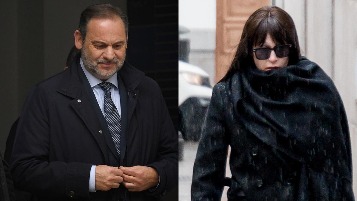 José Luis Ábalos y su expareja Jésica Rodríguez.