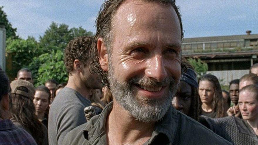 Andrew Lincoln interpreta a Rick