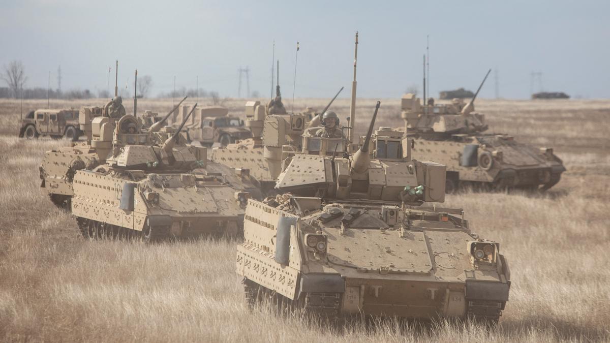 Ejercicio militar conjunto realizado por las fuerzas armadas de EE. UU. y las fuerzas armadas rumanas en Smardan