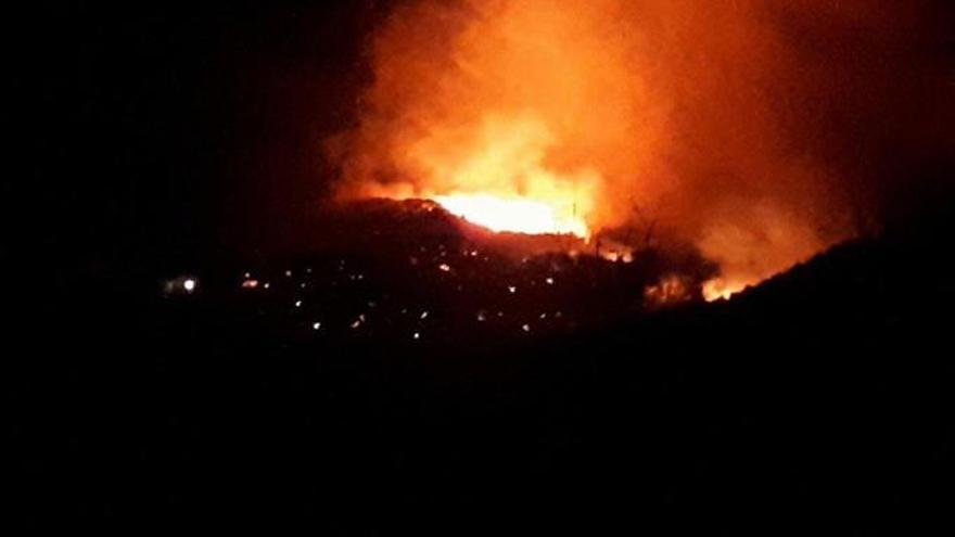 Controlado el incendio declarado en Valderrobres tras arrasar 10 hectáreas de pinar