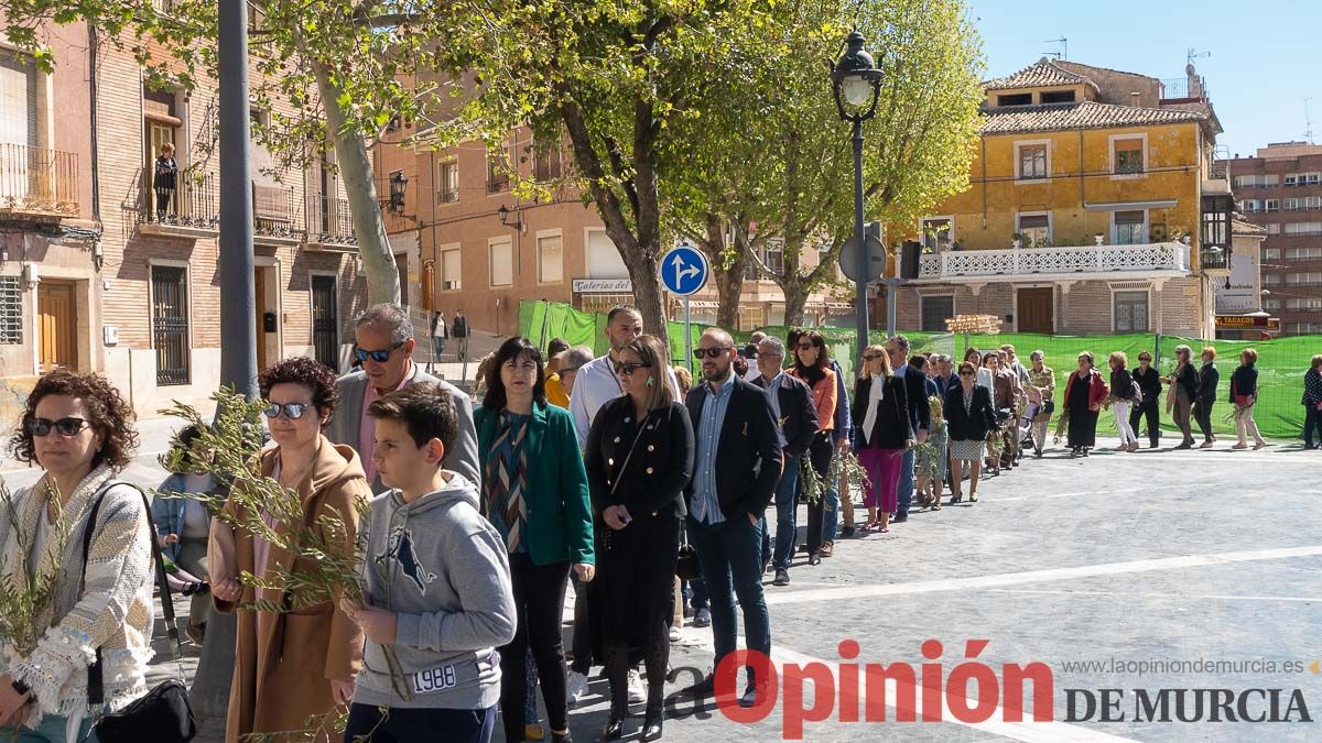 Procesión de Domingo de Ramos en Caravaca